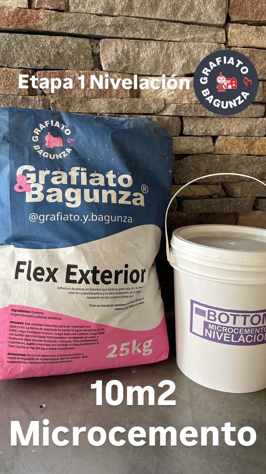 Microcemento - Etapa 1 Nivelación