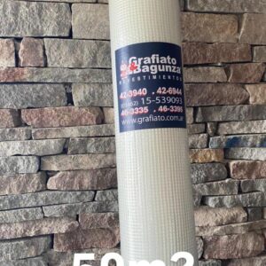 Grafiato Malla Fibra Vidrio 90gr 50m2